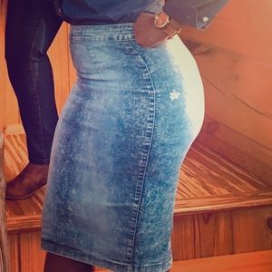 Denim Skirt